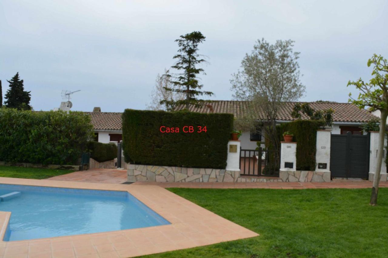 Casas Blanca 34 ,piscina, Playa privada Santa María de Llorell Tossa Tossa de Mar Exterior foto