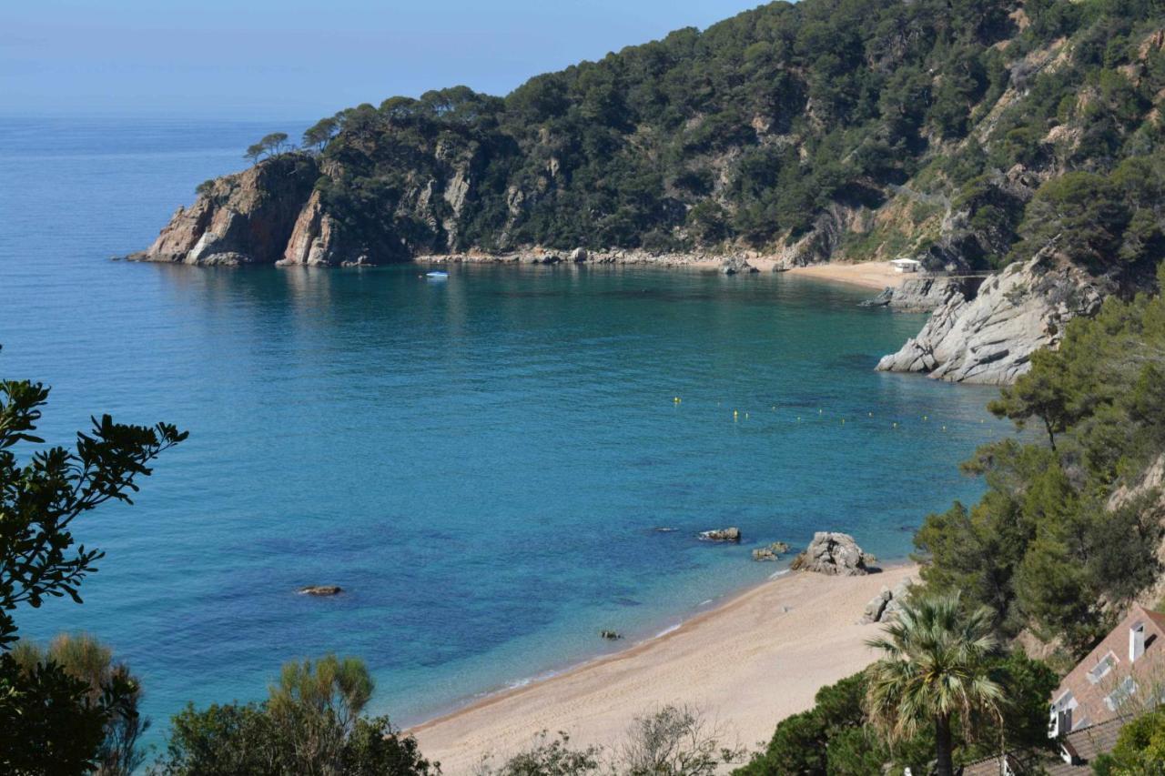 Casas Blanca 34 ,piscina, Playa privada Santa María de Llorell Tossa Tossa de Mar Exterior foto