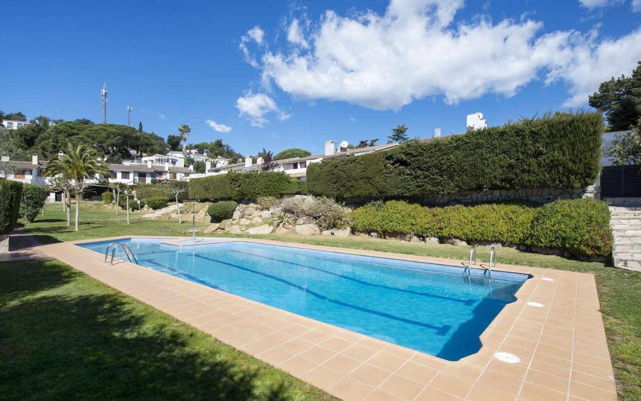 Casas Blanca 34 ,piscina, Playa privada Santa María de Llorell Tossa Tossa de Mar Exterior foto