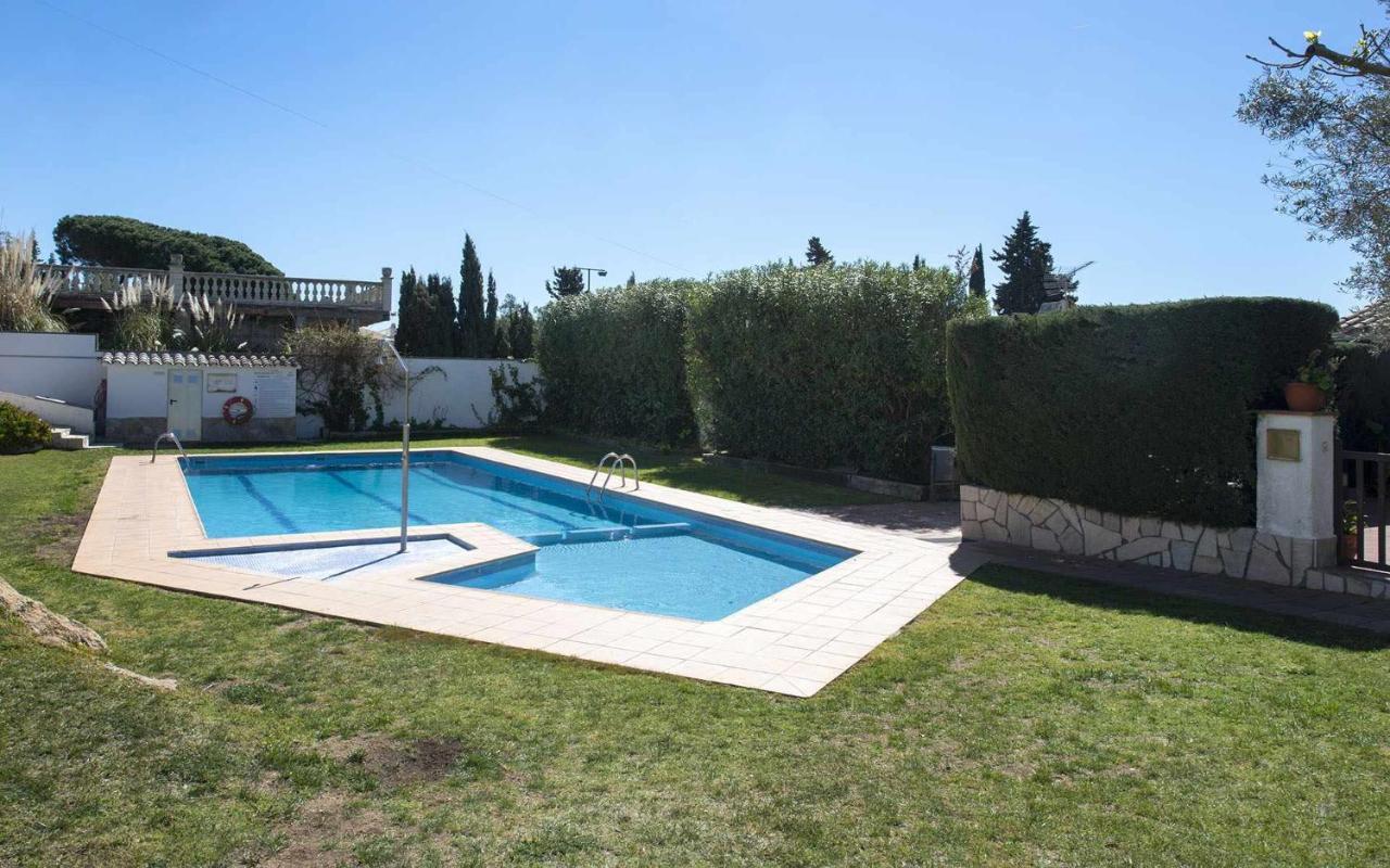 Casas Blanca 34 ,piscina, Playa privada Santa María de Llorell Tossa Tossa de Mar Exterior foto