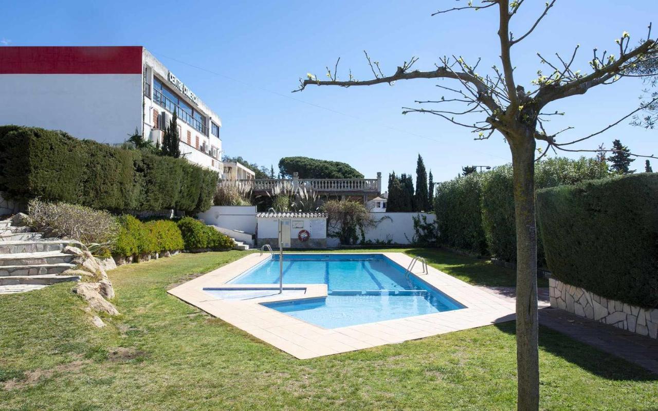 Casas Blanca 34 ,piscina, Playa privada Santa María de Llorell Tossa Tossa de Mar Exterior foto