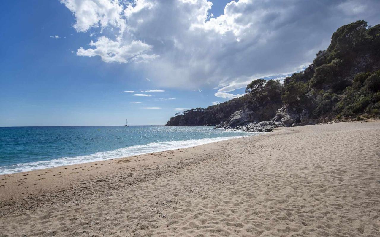 Casas Blanca 34 ,piscina, Playa privada Santa María de Llorell Tossa Tossa de Mar Exterior foto